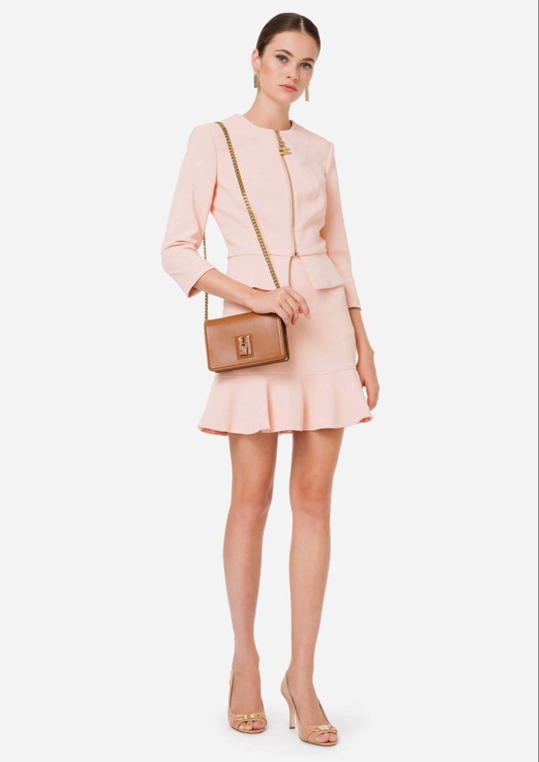 ELISABETTA FRANCHI ピンク ジャケット 40 S