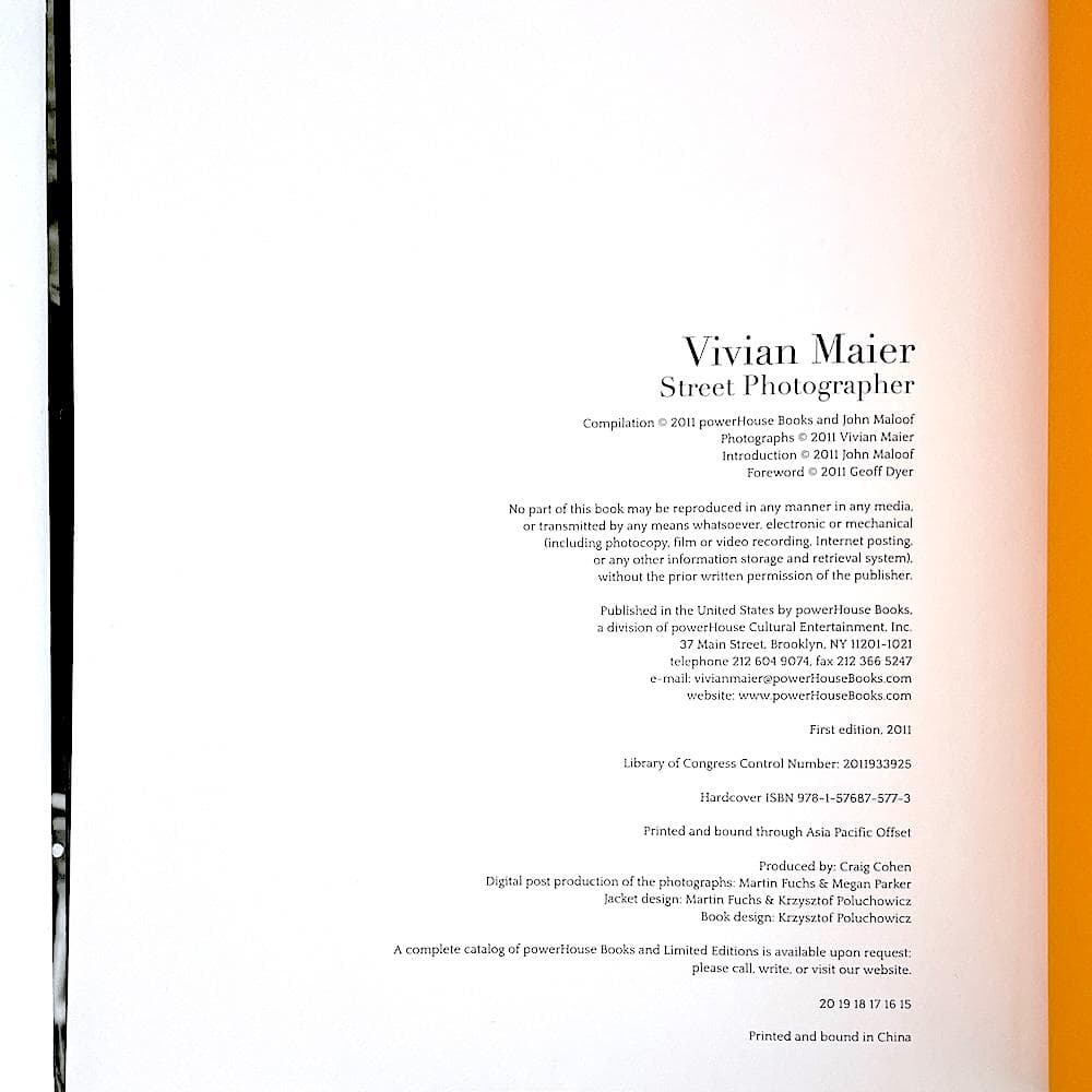 絶版本 VIVIAN MAIER : STREET PHOTOGRAPHER