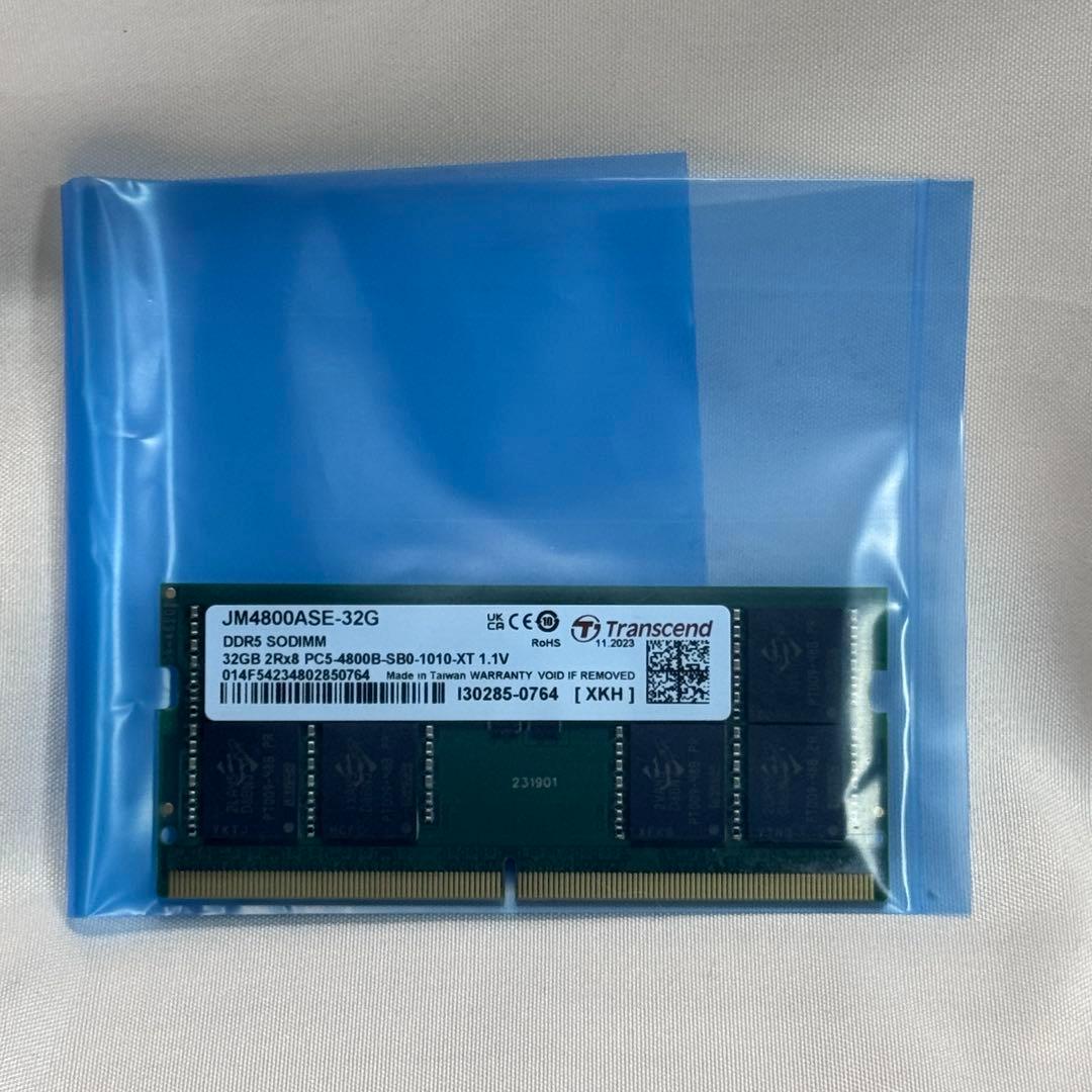 メモリー Transcend DDR5 4800 32GB