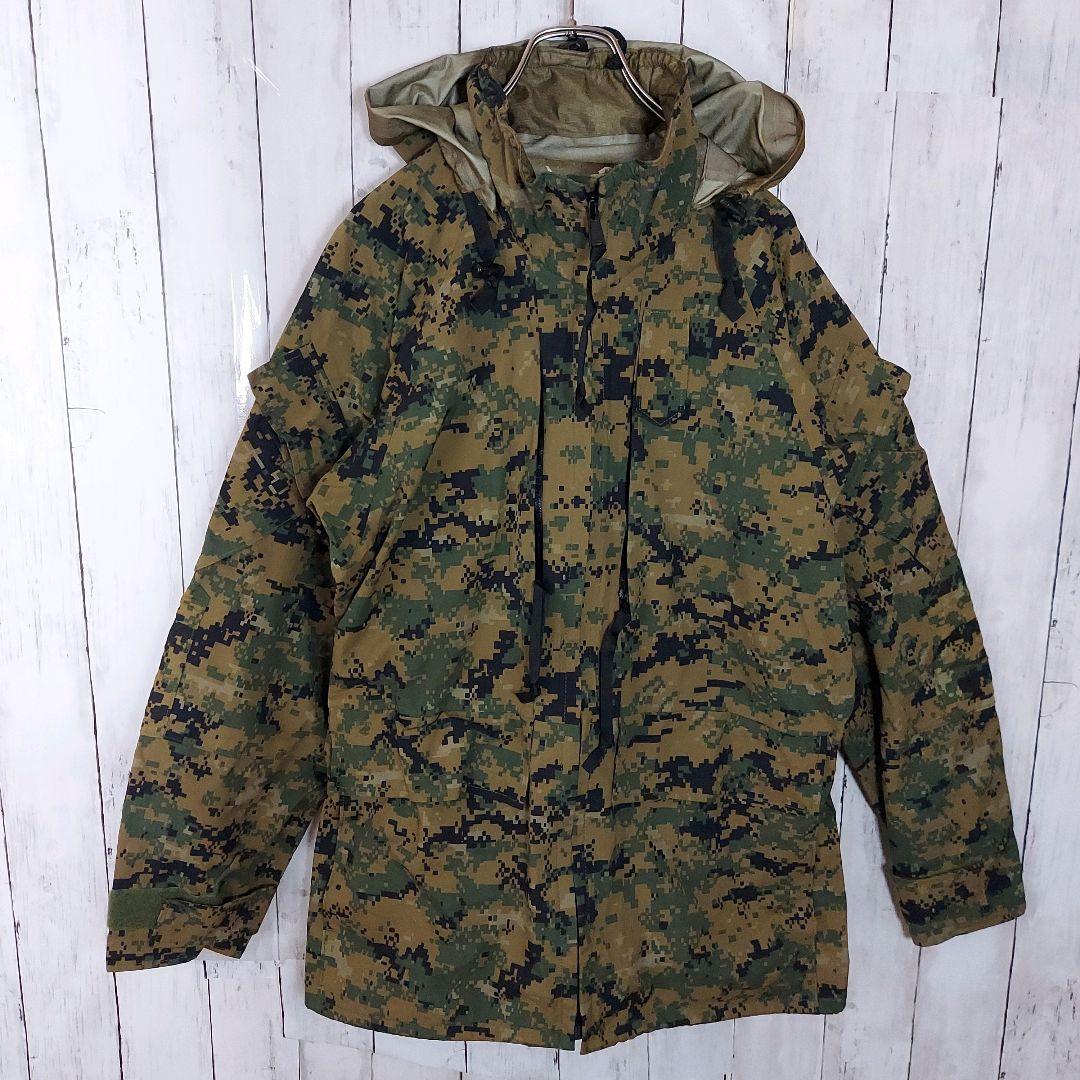【U.S.M.C.】希少 米海兵隊 USA製 ナイロンパーカー L相当