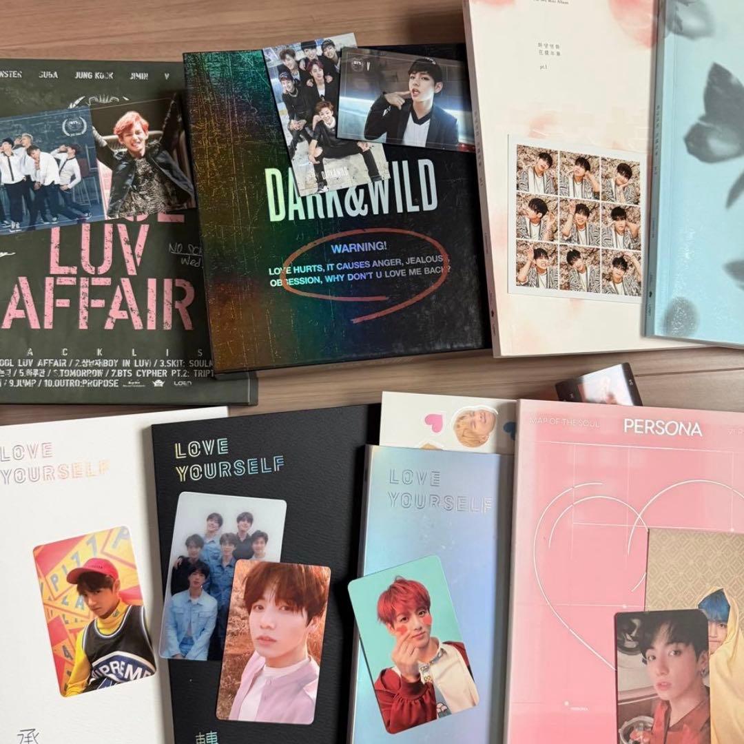 BTS アルバム　トレカ付き　まとめ売り