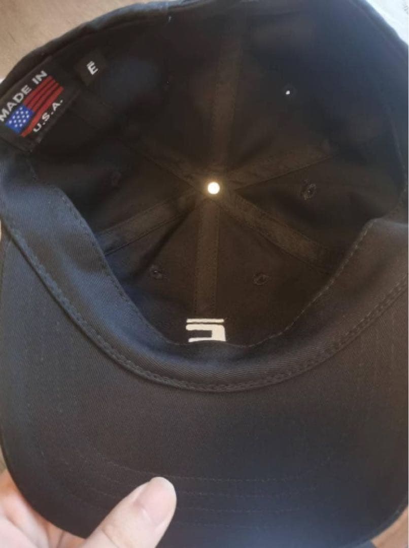 新品-ENNOY COTTON Ē CAP BLACK キャップ エンノイ「&