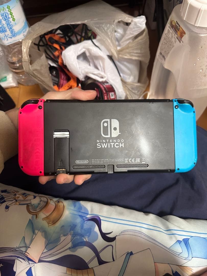 Nintendo Switch 本体 青赤 Joy-Con 付属品2本