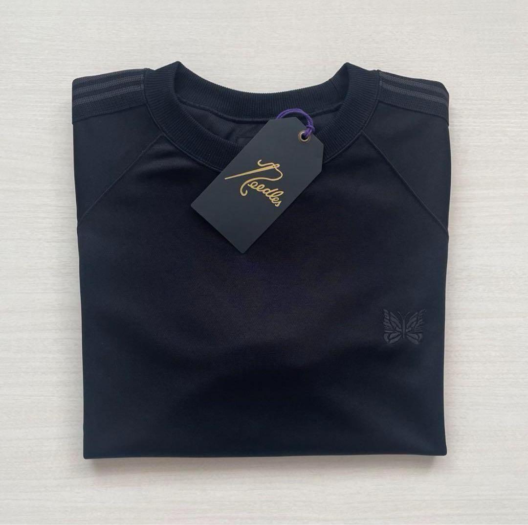 トラッククルーネックTシャツ　L ブラック　グレー 5-2 ※タグなし
