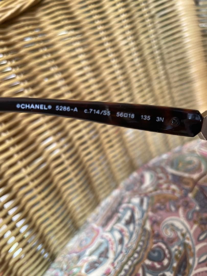 CHANEL サングラス 5286-A ブラック