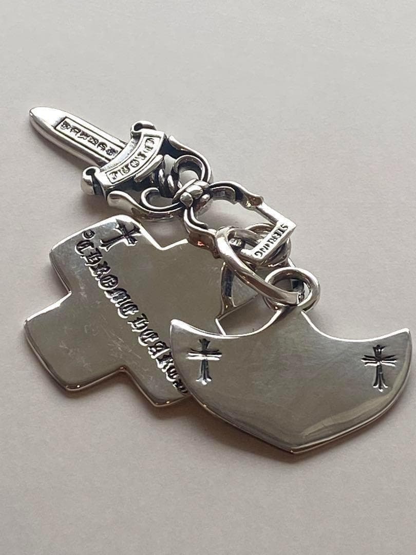 【新品】Silver 925 スリートリンケッツ ペンダントチャーム ダガー