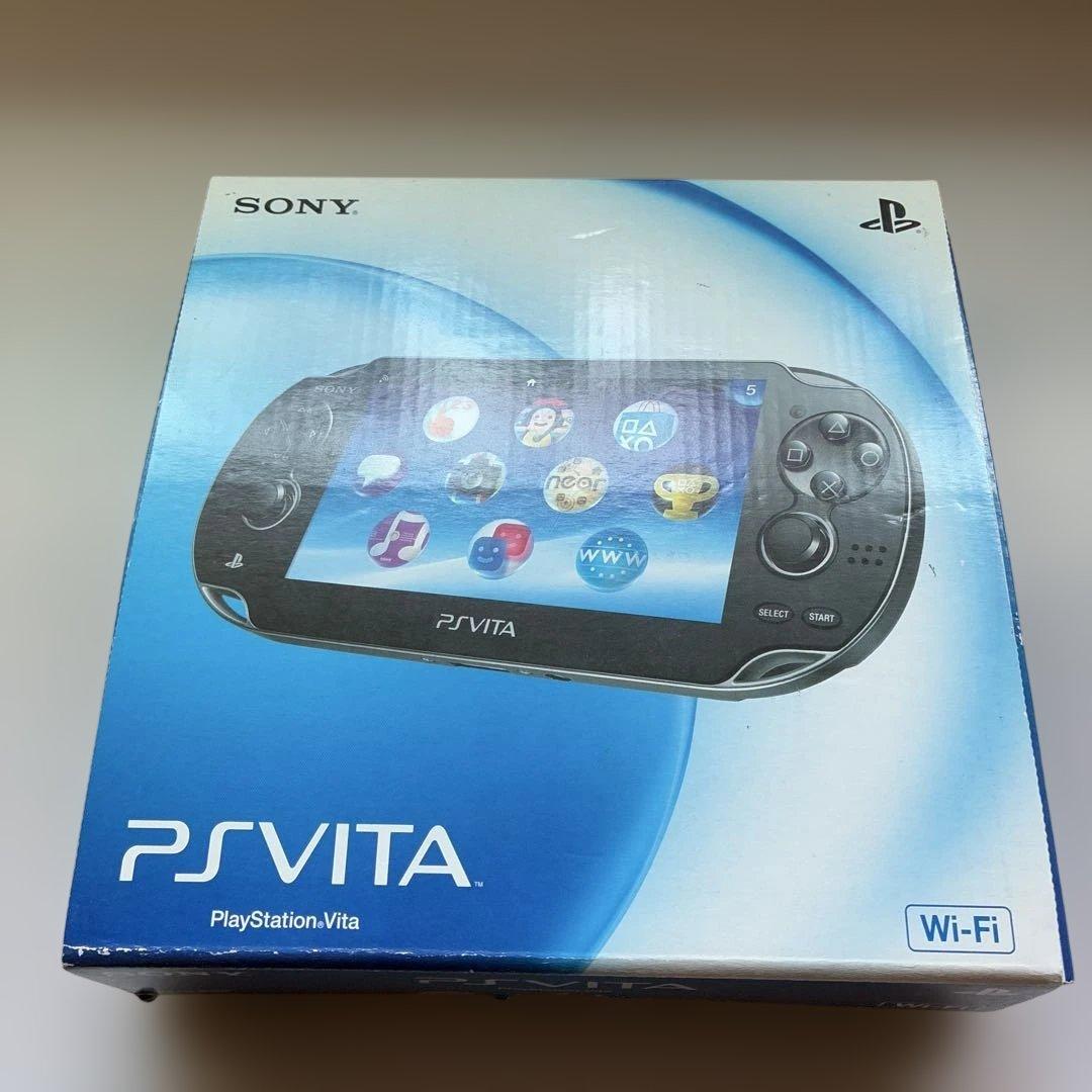 【美品】　PSVITA PCH-1000 クリスタル・ブラック 箱付き