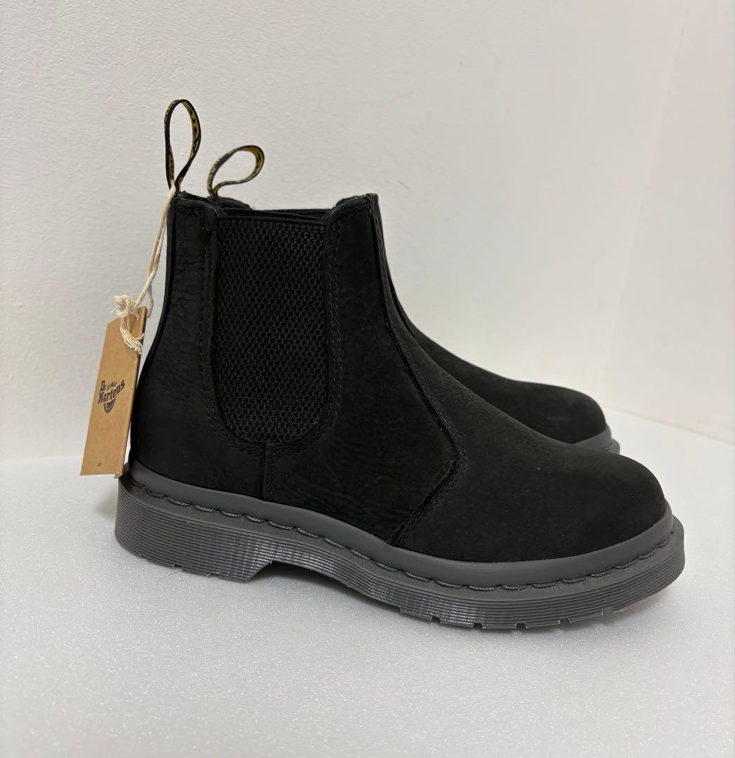 未使用タグ付き　Dr.Martens サイドゴアブーツ　ヌバック