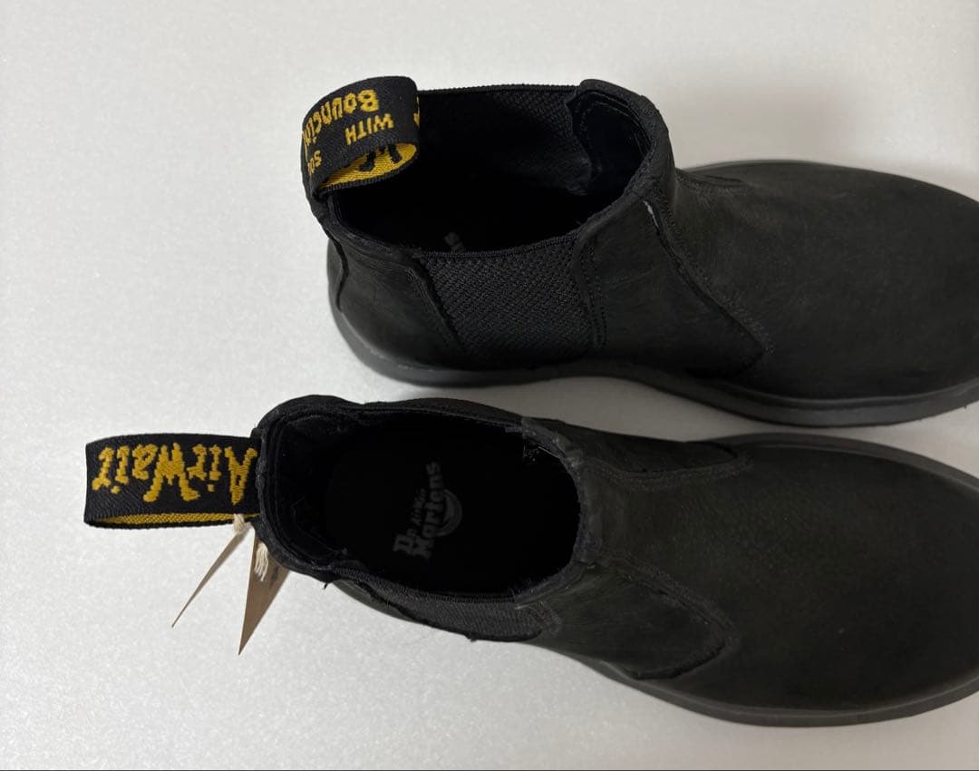 未使用タグ付き　Dr.Martens サイドゴアブーツ　ヌバック