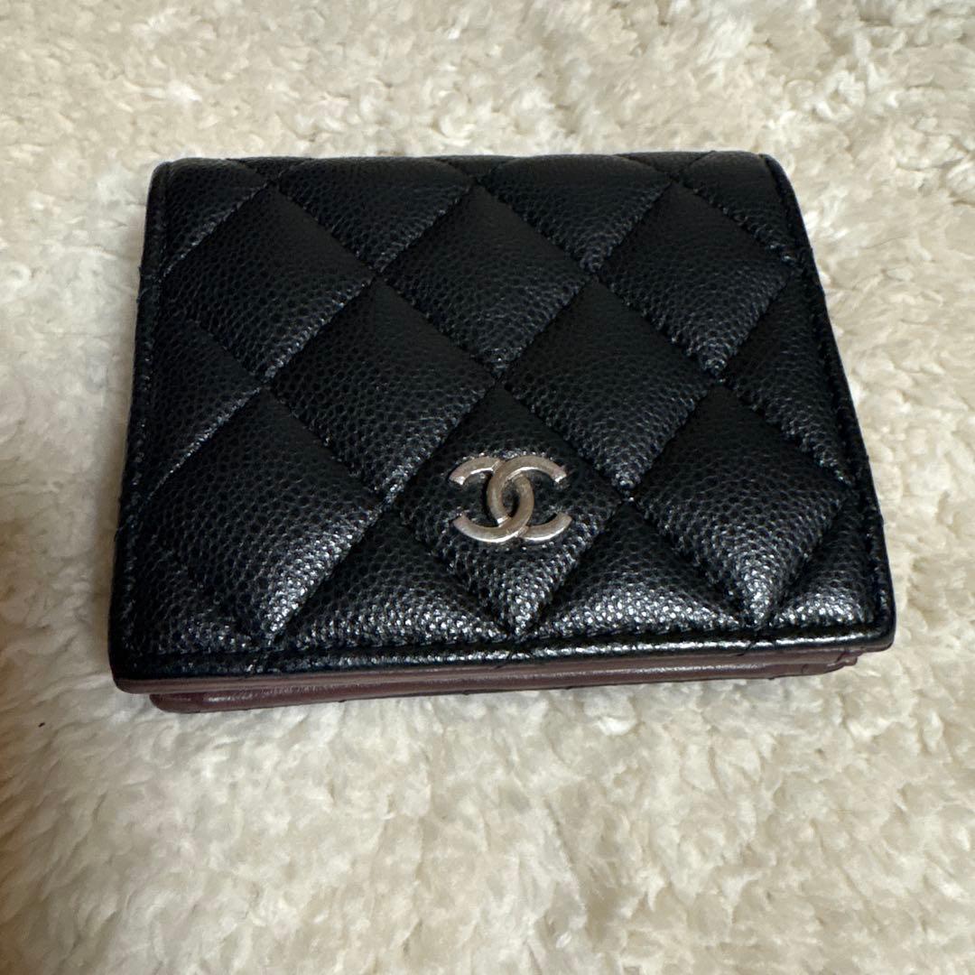 CHANEL2つ折り財布