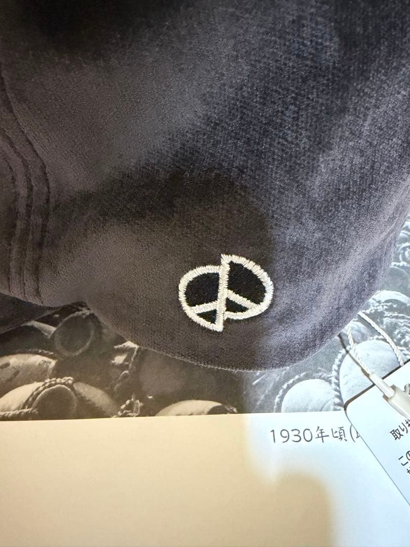 KAPITAL 別珍 ベースボールCAP（PECKISH RAINBOWY刺繍）