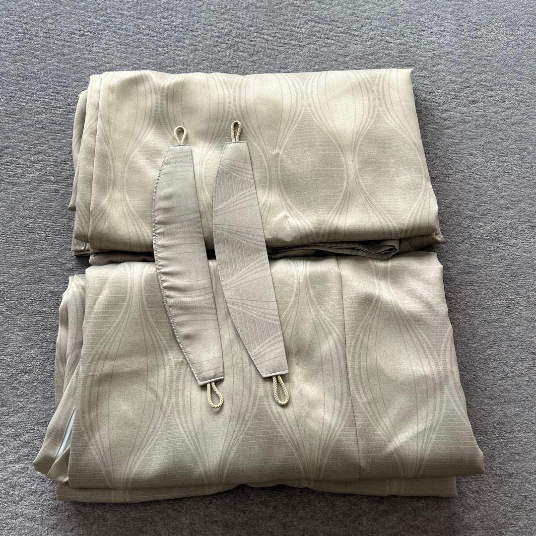 インテリックス 防炎カーテン 110×260 2枚　美品