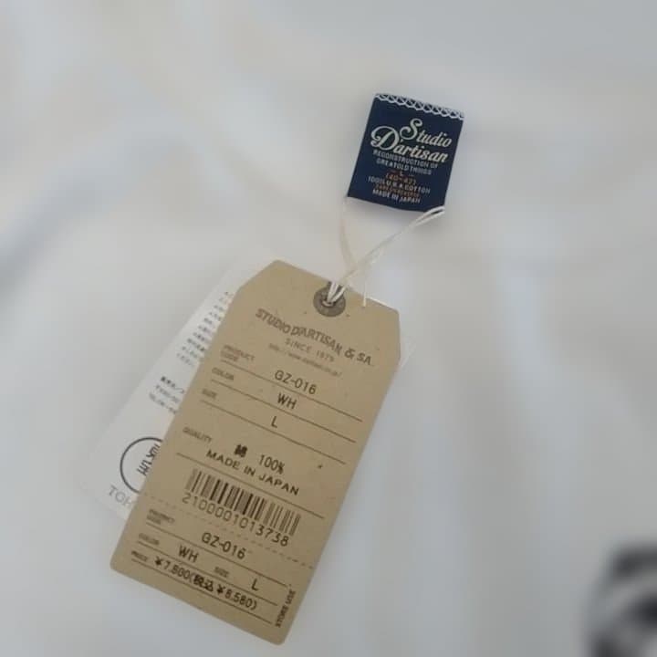 新品 ステュディオダルチザン　ゴジラコラボTシャツ GZ-016 L 日本製