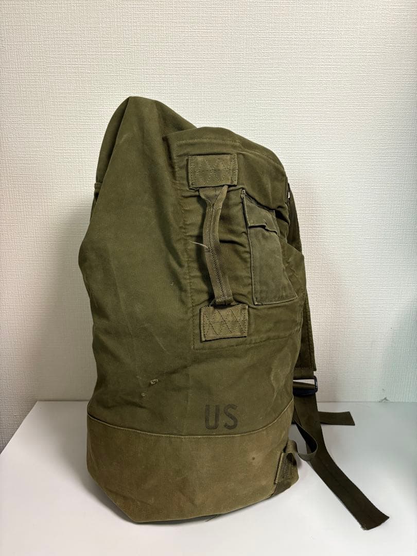 専用米軍 DUFFEL BAG コットン ダッフルバッグ ステンシル ビンテージ