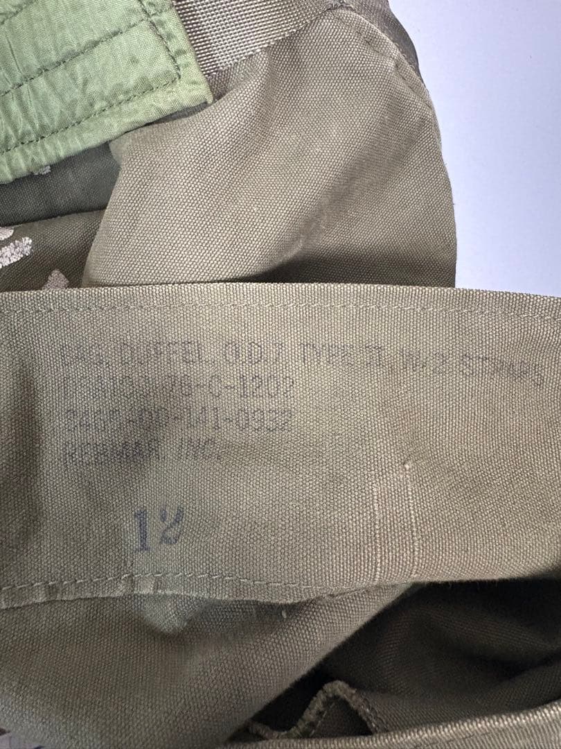 専用米軍 DUFFEL BAG コットン ダッフルバッグ ステンシル ビンテージ