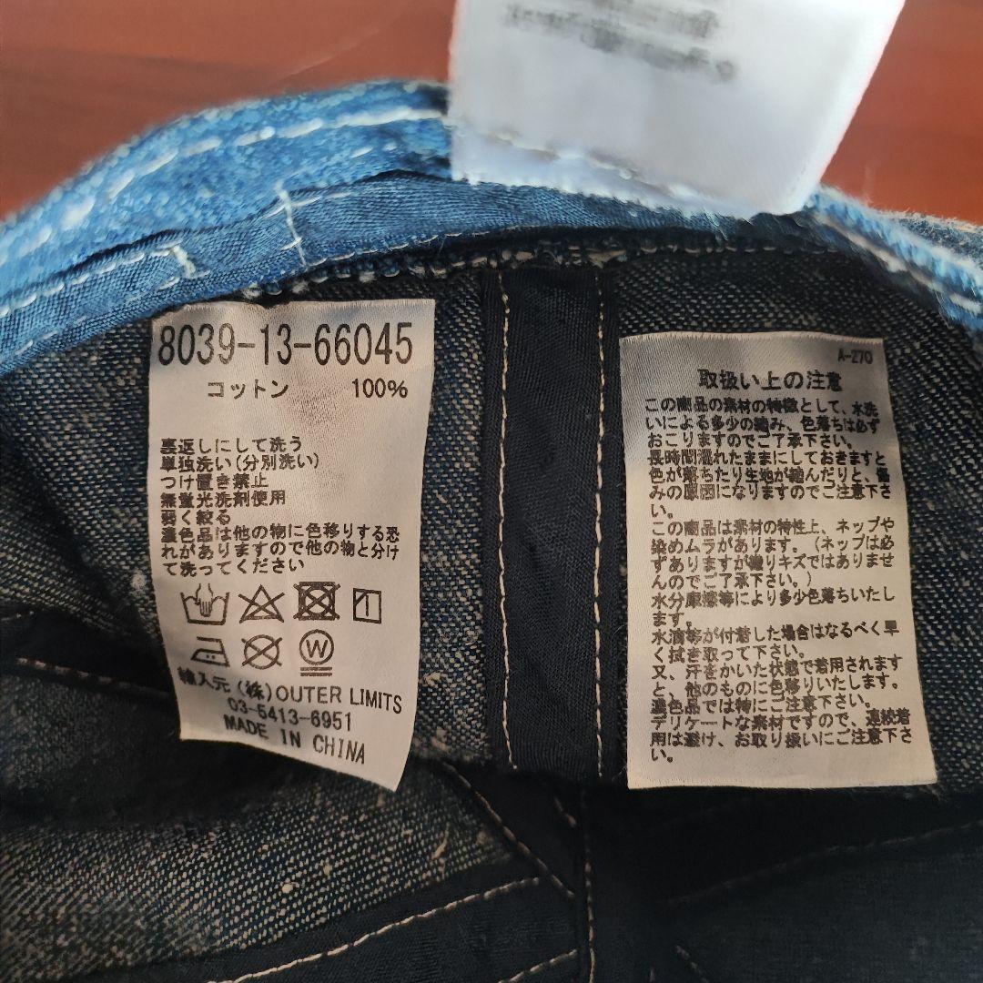 ナイジェルケーボン ライブロ デニム メカニックキャップ LYBRO