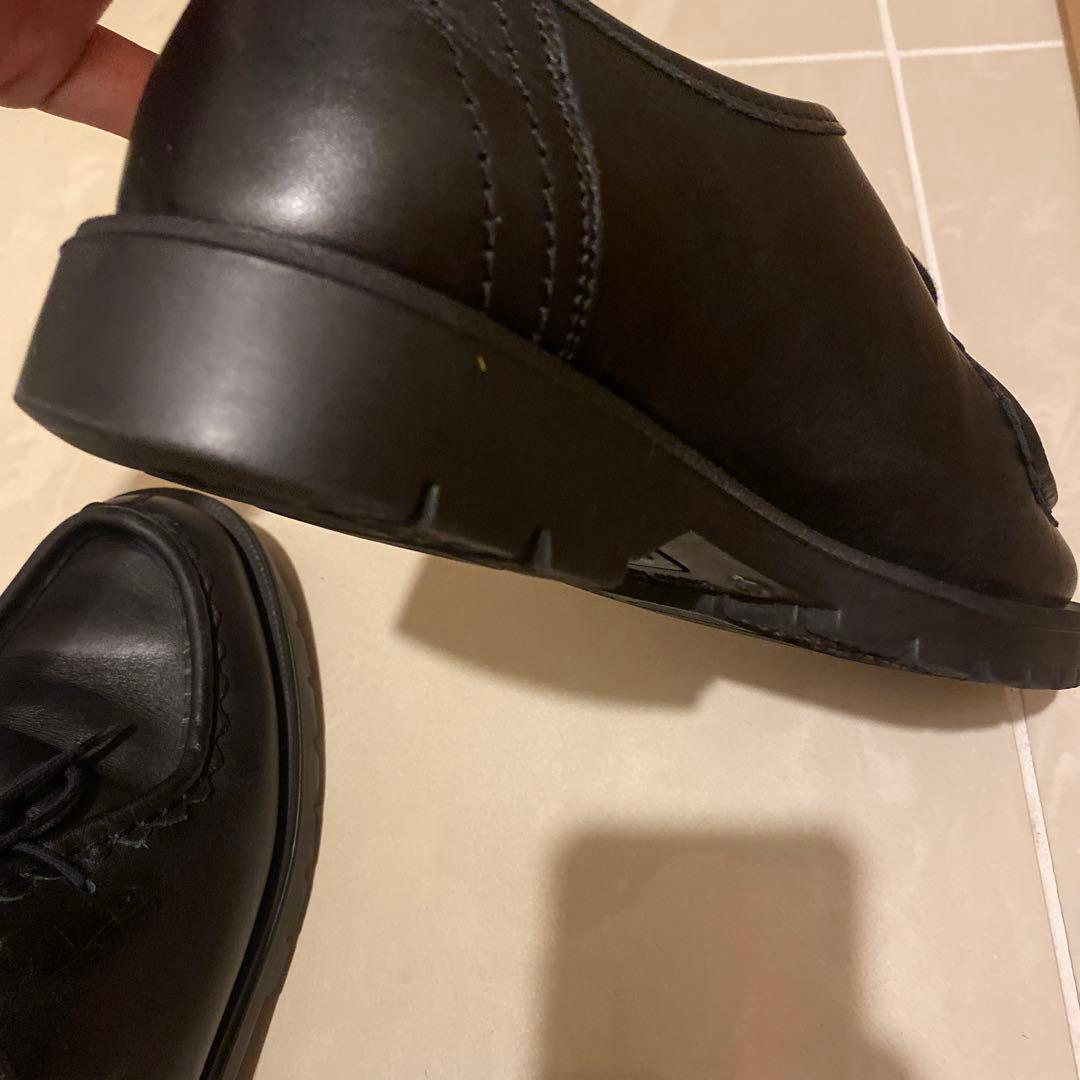 KLEMAN ブラック モカシン レザー