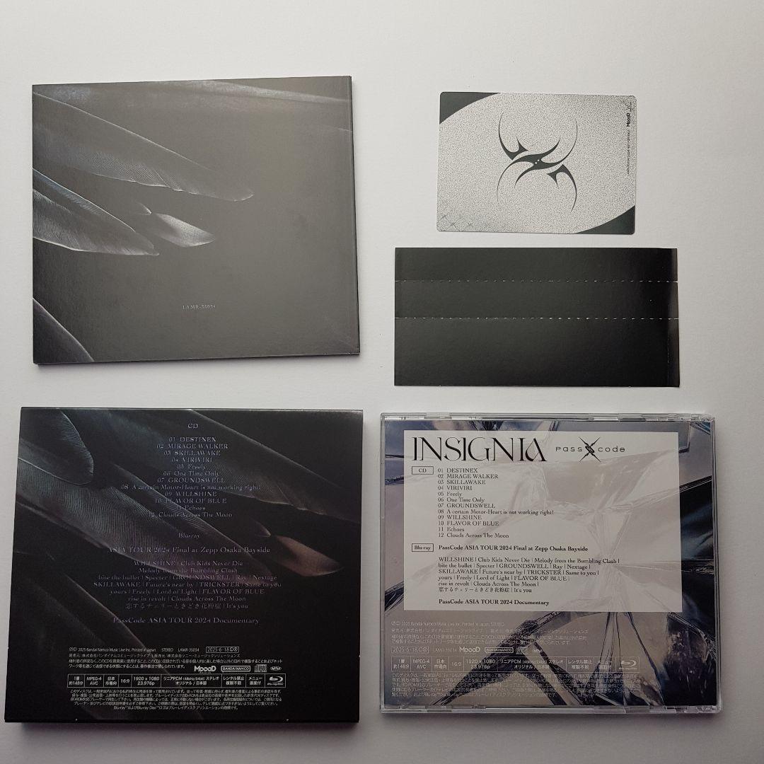 PassCode INSIGNIA 初回限定盤 CD＋Blu-ray