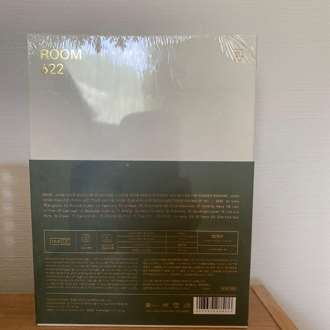 JUNG YONG HWA ROOM 622 DVD ジョン・ ヨンファ