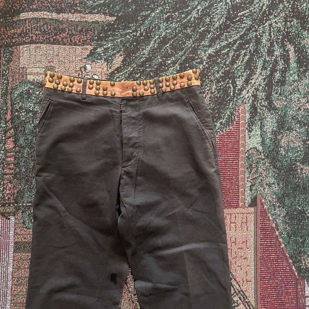 2007ss martin margiela 本人期 studs pants