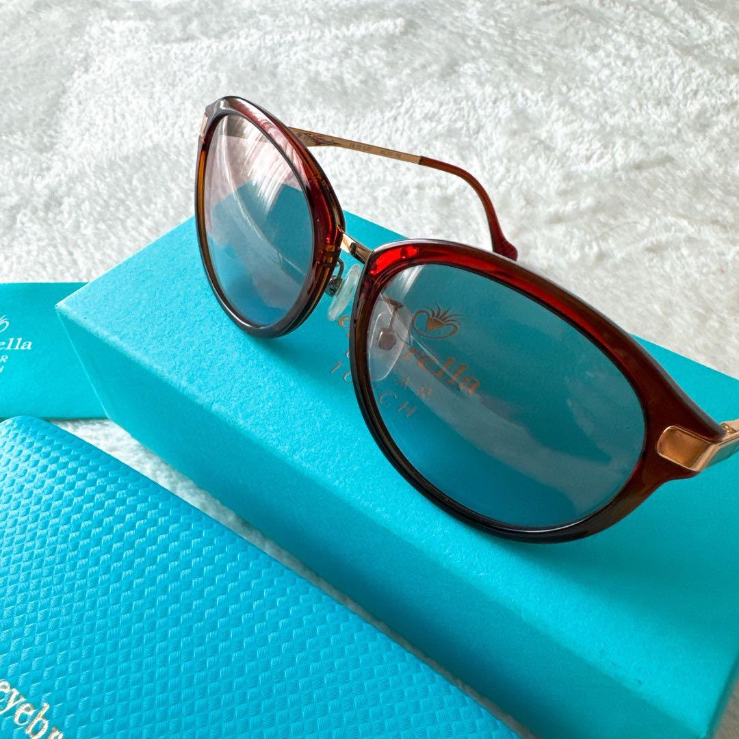 美品 eyebrella アイブレラ ロイヤル　EB-33 サングラス　NH2