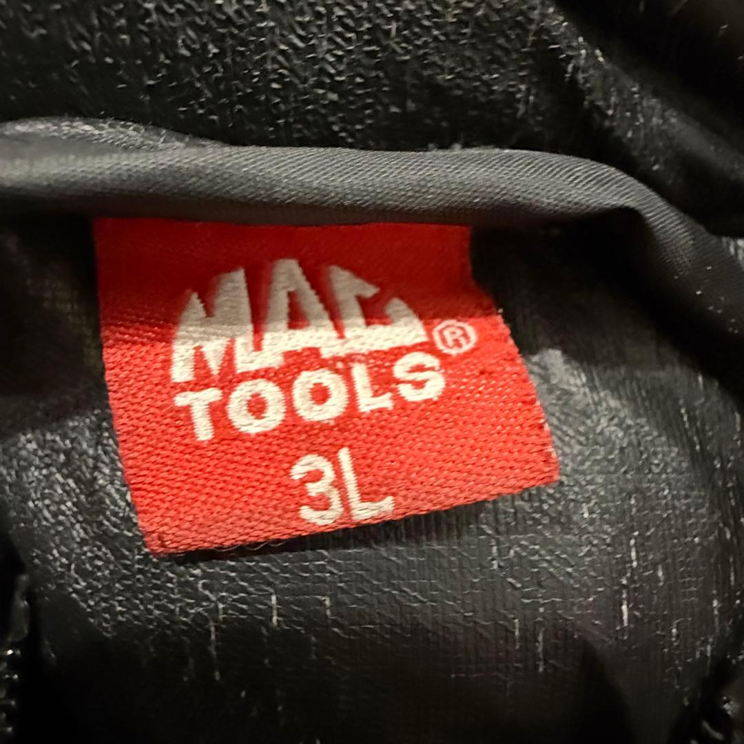 MAC TOOLS マックツール ワークジャケット 刺繍ロゴ 3L ブラック