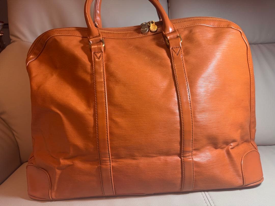 【BALENCIAGA】ボストンバッグ オレンジ