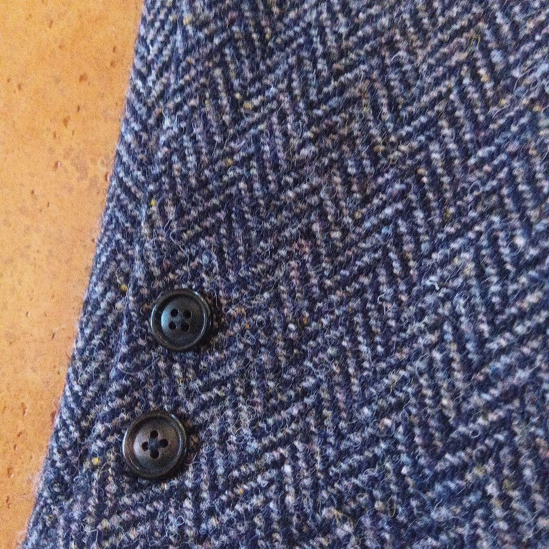 ボンクラ　テイラードジャケット　ツイードサンドスター　size38