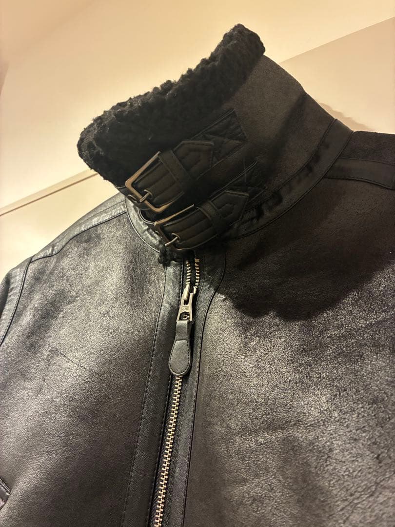 美品　ALPHA INDUSTRIES B-3 フェイクムートンジャケット M