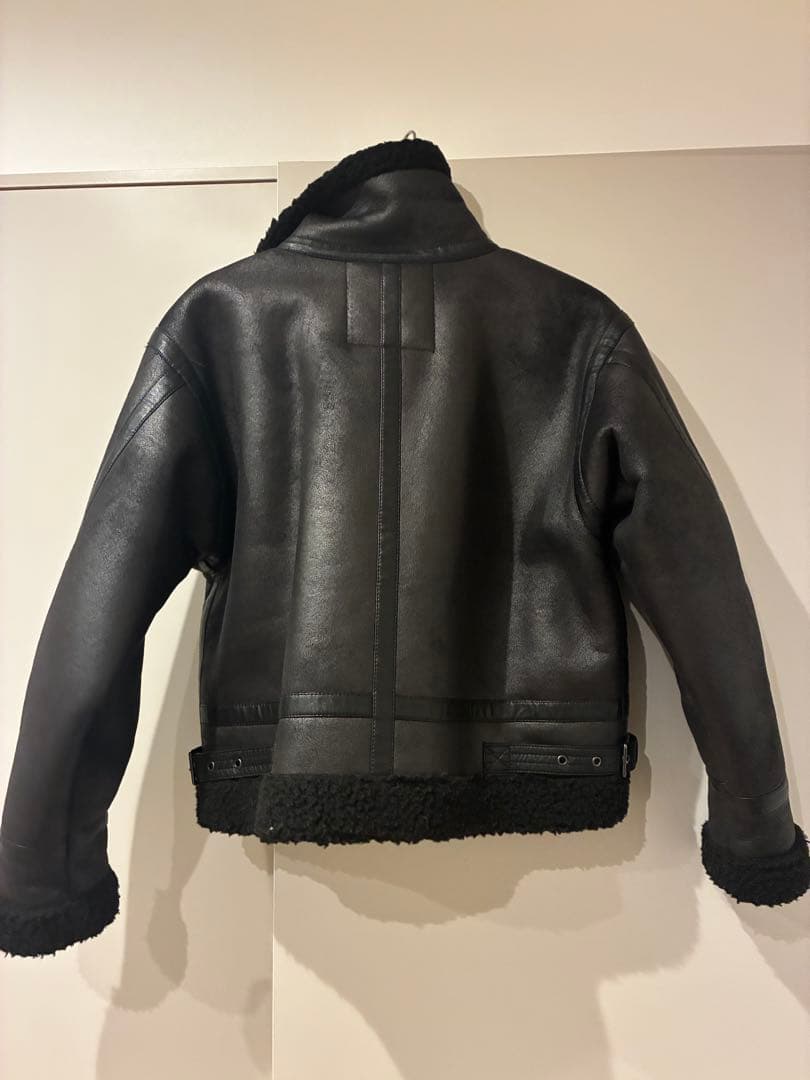 美品　ALPHA INDUSTRIES B-3 フェイクムートンジャケット M