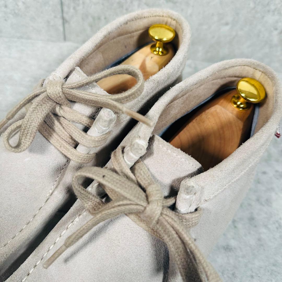 CLARKS クラークス ワラビー シューズ 革靴 ブーツ モカシン ベージュ