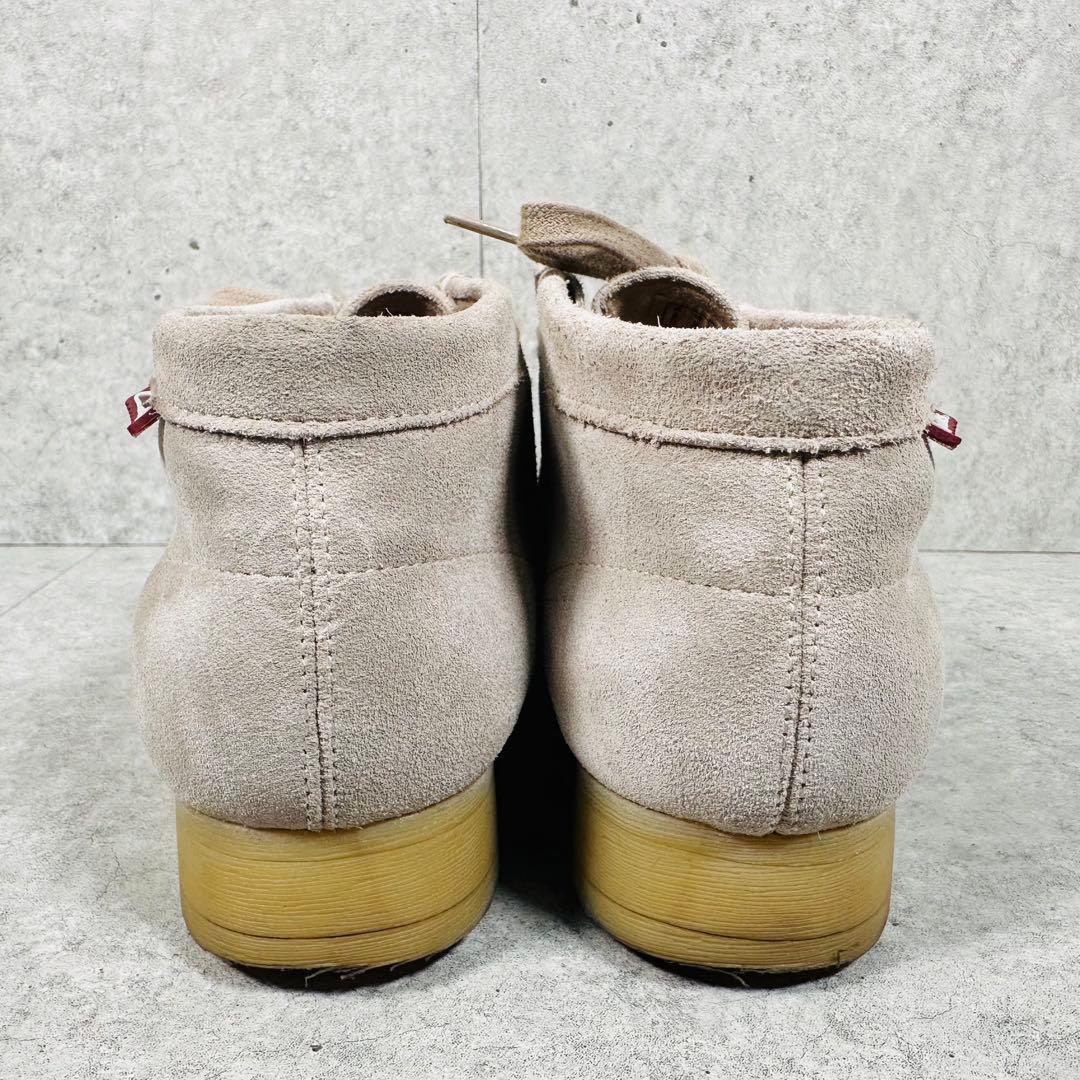 CLARKS クラークス ワラビー シューズ 革靴 ブーツ モカシン ベージュ