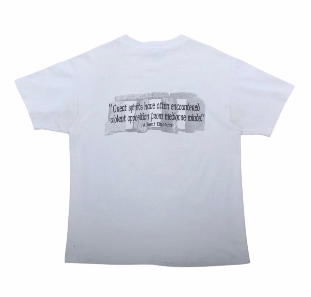 希少90sアインシュタイン当時物ヴィンテージアートTシャツVintage激レア