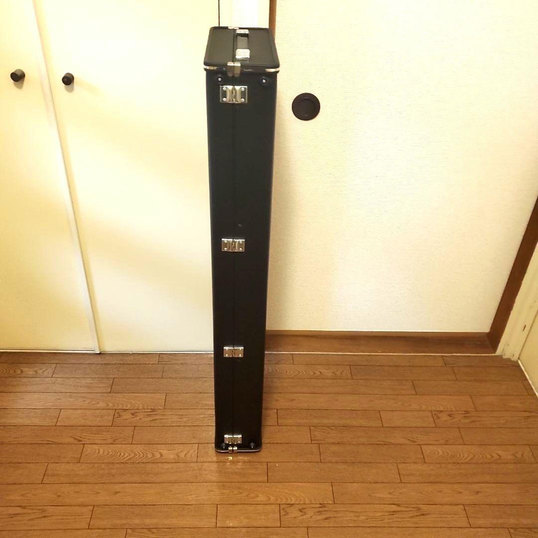 【良品】三味線 ハードケース 鍵付き ブラック 保管ケース 和楽器 持ち運び