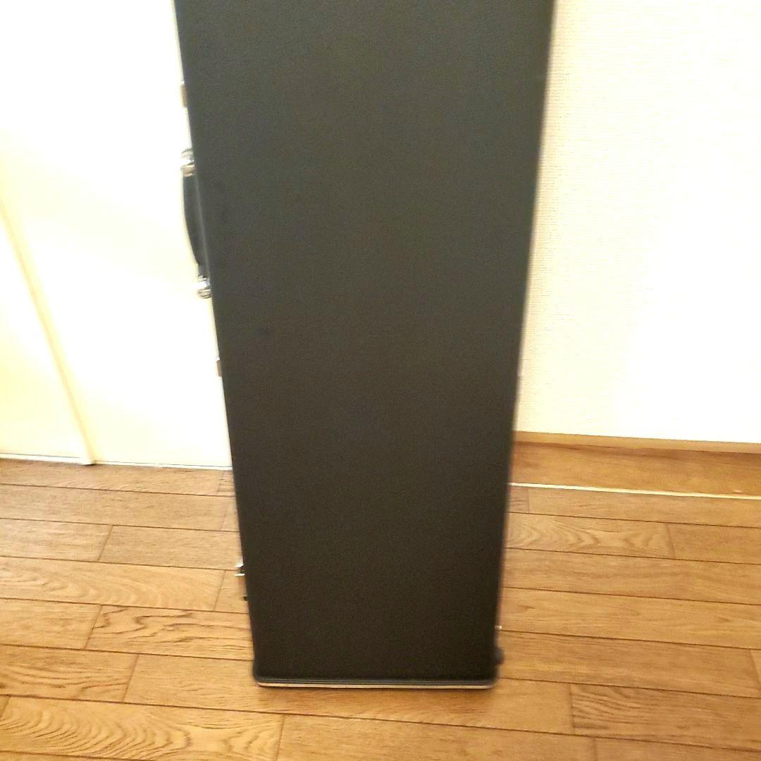 【良品】三味線 ハードケース 鍵付き ブラック 保管ケース 和楽器 持ち運び