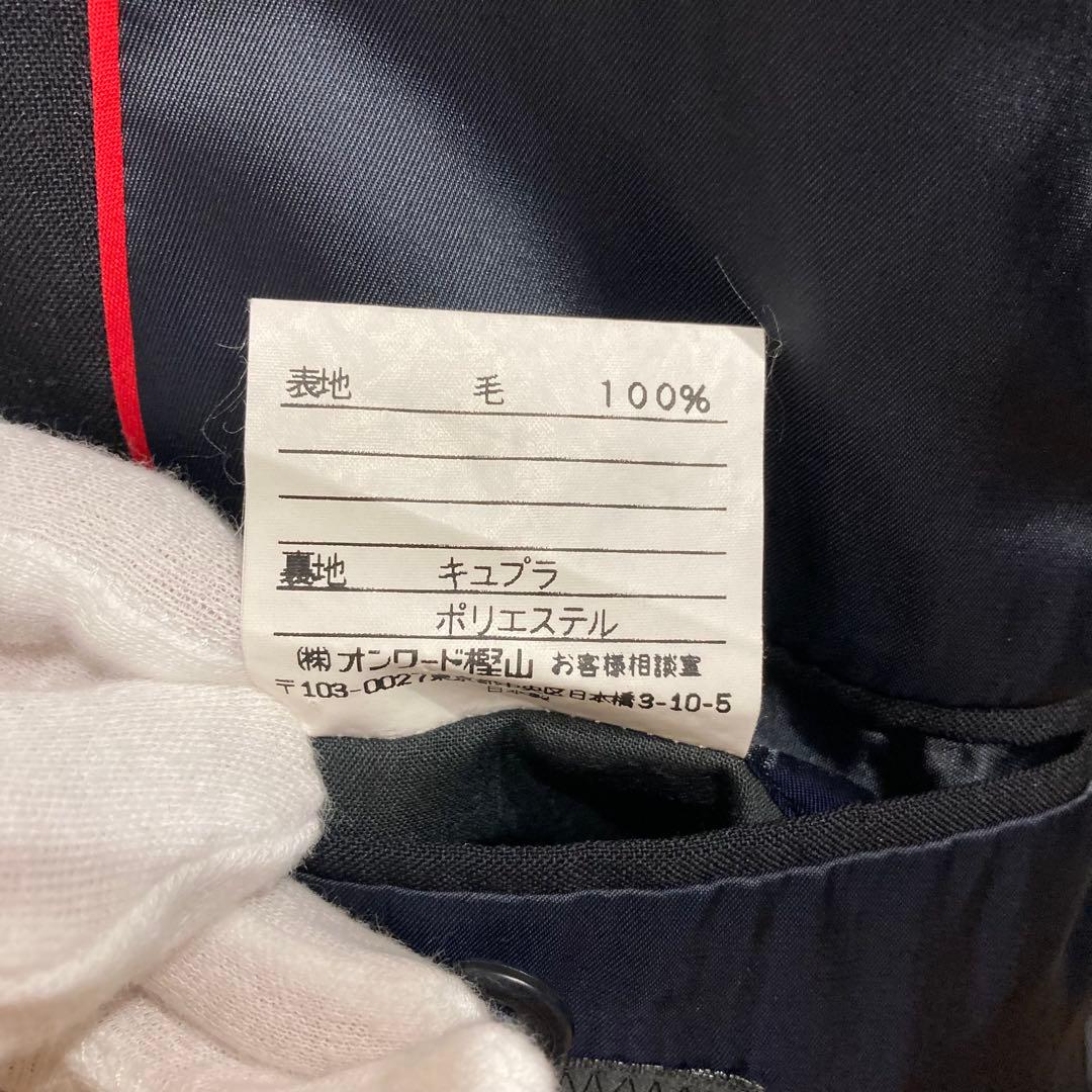 J.PRESS 紺ブレ YA5 金ボタン 赤パイピング