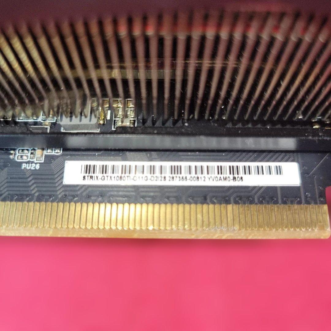 ROG-STRIX-GTX1080TI-Q11G-GAMING 中古動作品