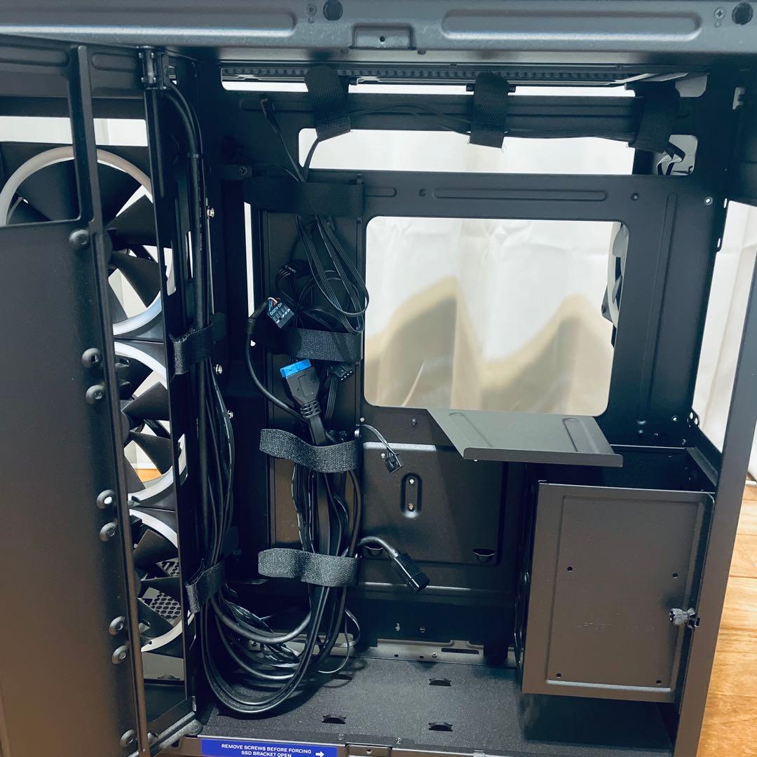 NZXT H9 FLOW/RGBファン7個/コントローラー3個