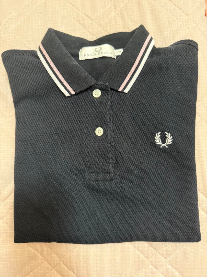 FREDPERRY 半袖ポロシャツ ブラック