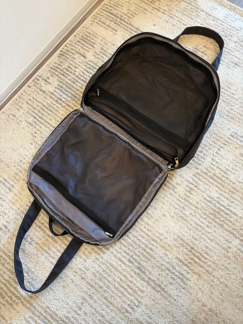 el:ment 黒いボストンバッグ・旅行用バッグ