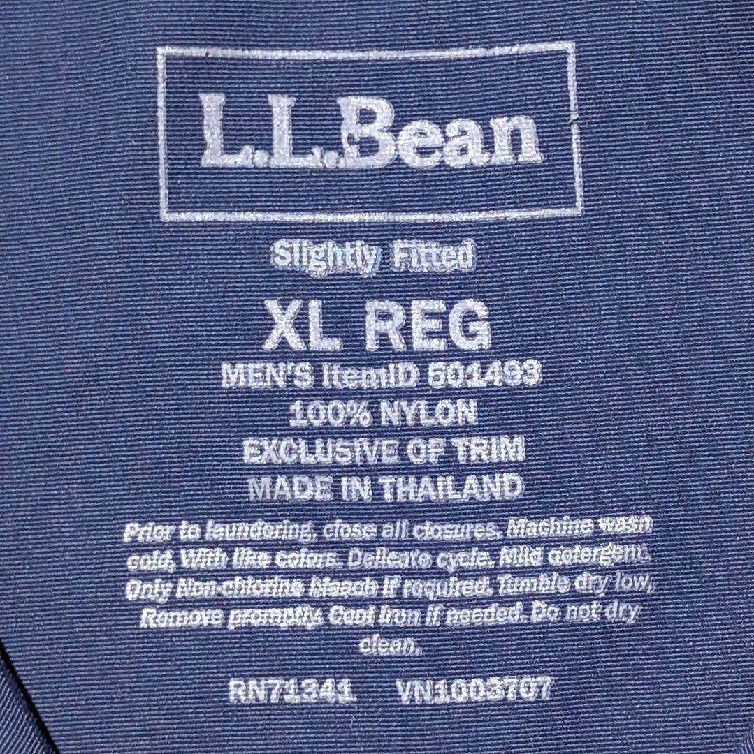 エイジ 2010’s L.L.Bean ナイロンベスト XL 好配色