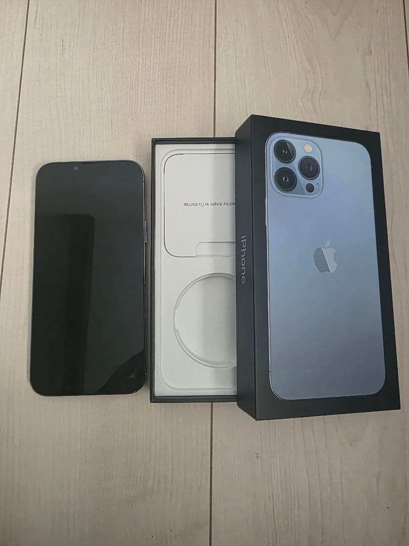 Apple iPhone 13 Pro Max画面美品バッテリー新品カメラ難あり