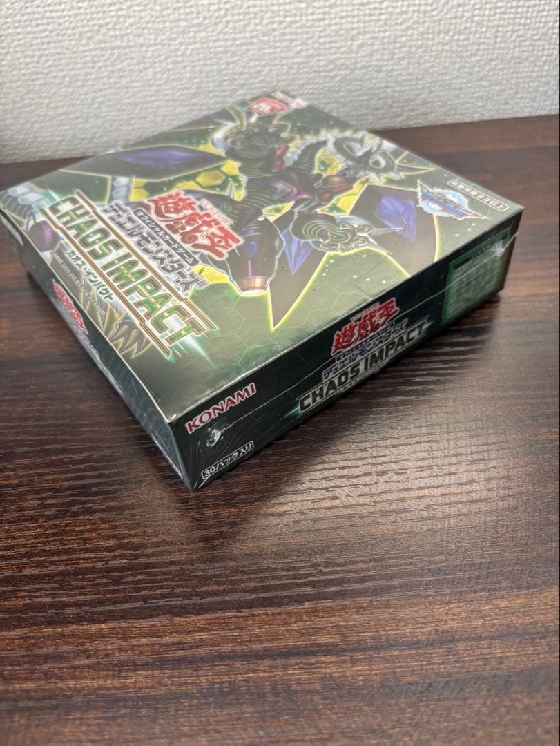 遊戯王　カオスインパクト　BOX シュリンク付き　アジア版