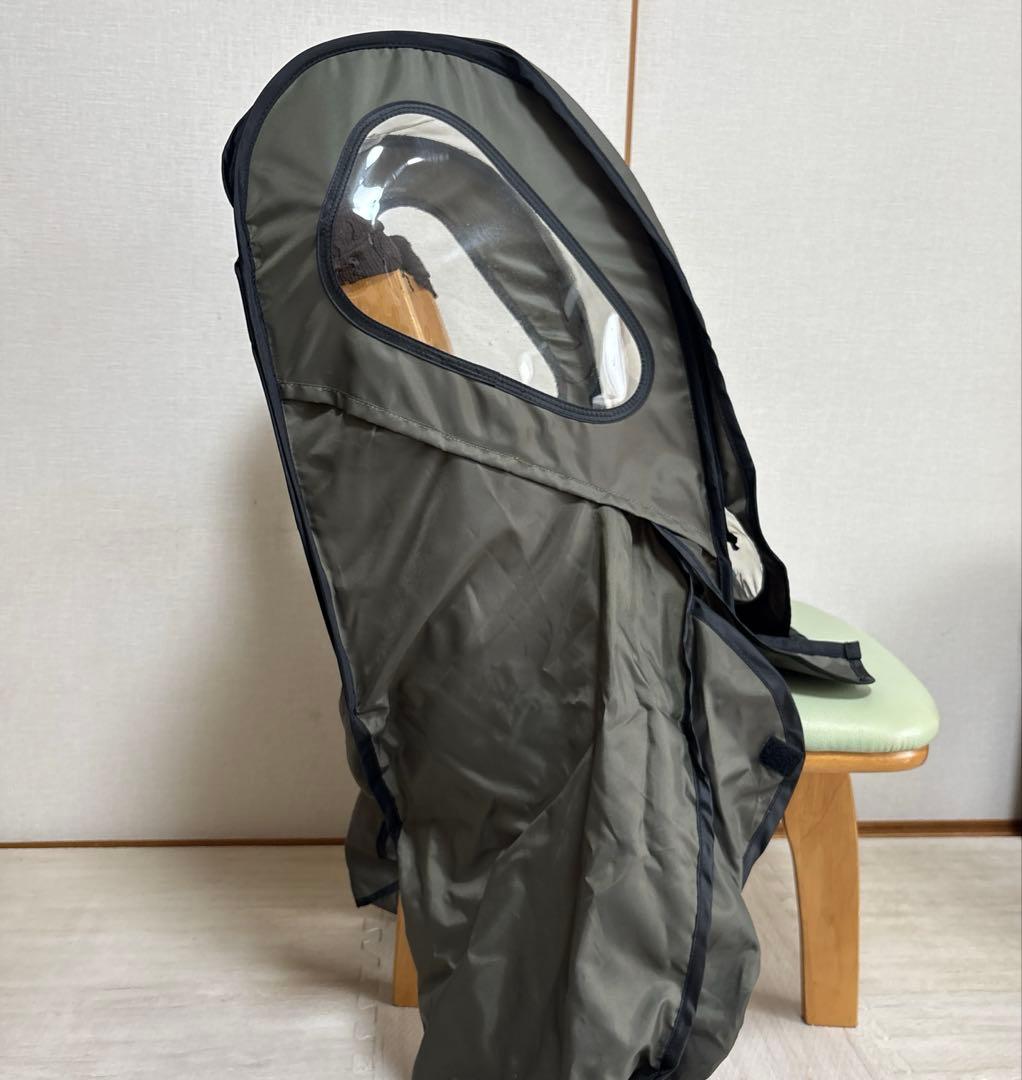 ノロッカ　フロント　自転車レインカバー
