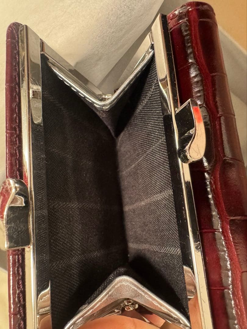専用 Vivienne Westwood バーガンディ 三つ折り財布