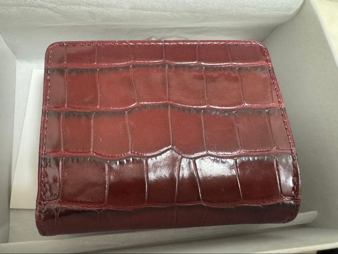 専用 Vivienne Westwood バーガンディ 三つ折り財布