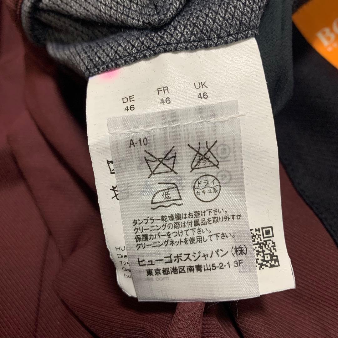 【新品・未使用・タグ付】HUGO BOSS　テーラードジャケット　イタリア製生地