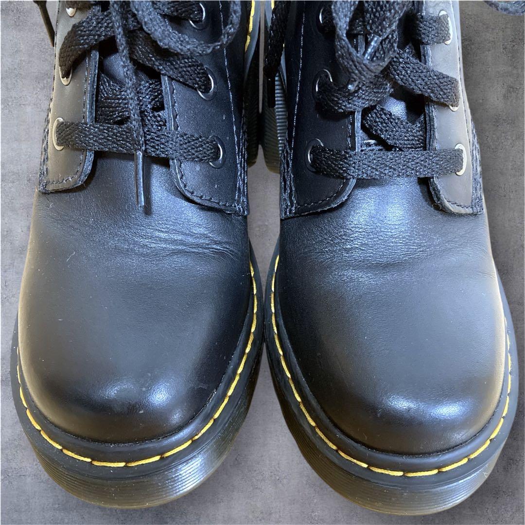 【極美品】Dr. Martens JESY 6 タイ ブーツ チャンキーヒール