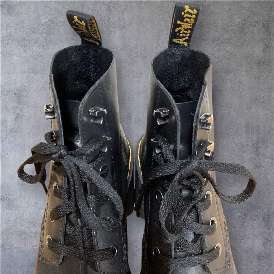 【極美品】Dr. Martens JESY 6 タイ ブーツ チャンキーヒール