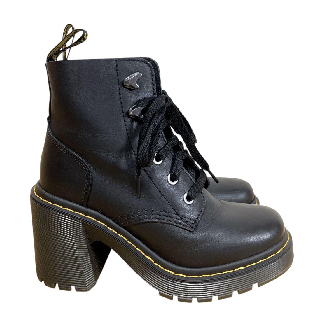 【極美品】Dr. Martens JESY 6 タイ ブーツ チャンキーヒール